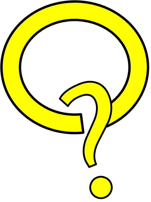 Yellow Q Icon